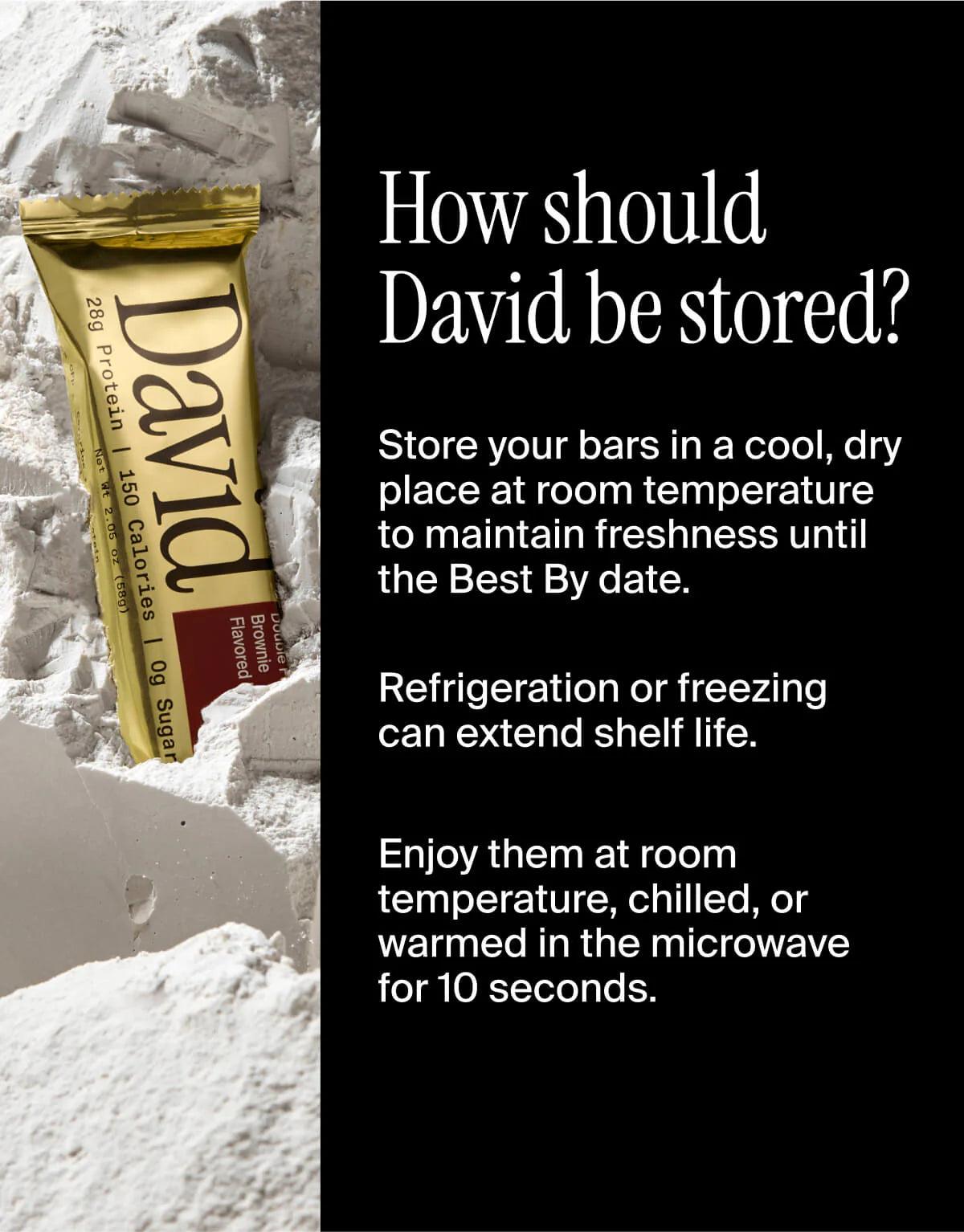 David Bars - High Protein Low Guilt!