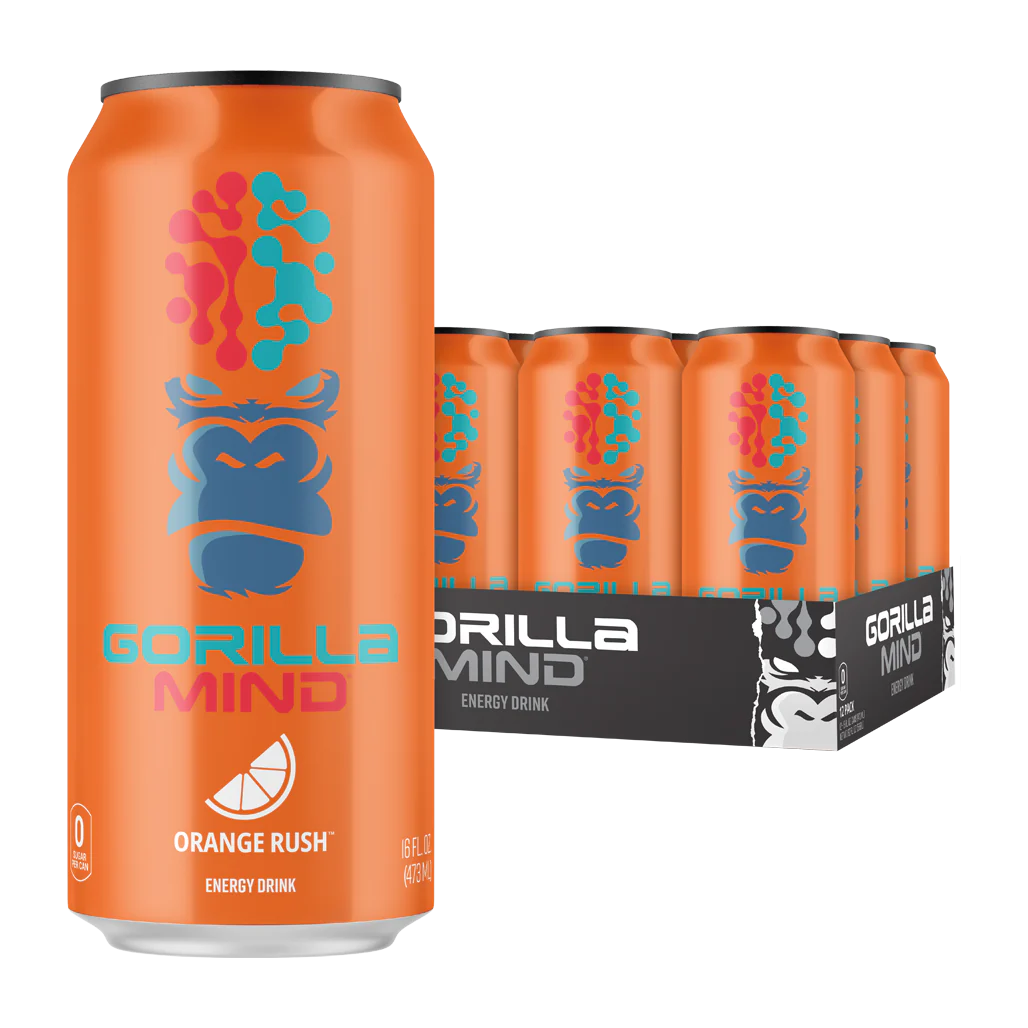 Gorilla Mind Energy Drink 12pk