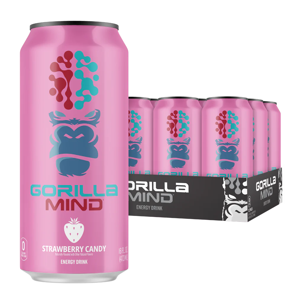 Gorilla Mind Energy Drink 12pk