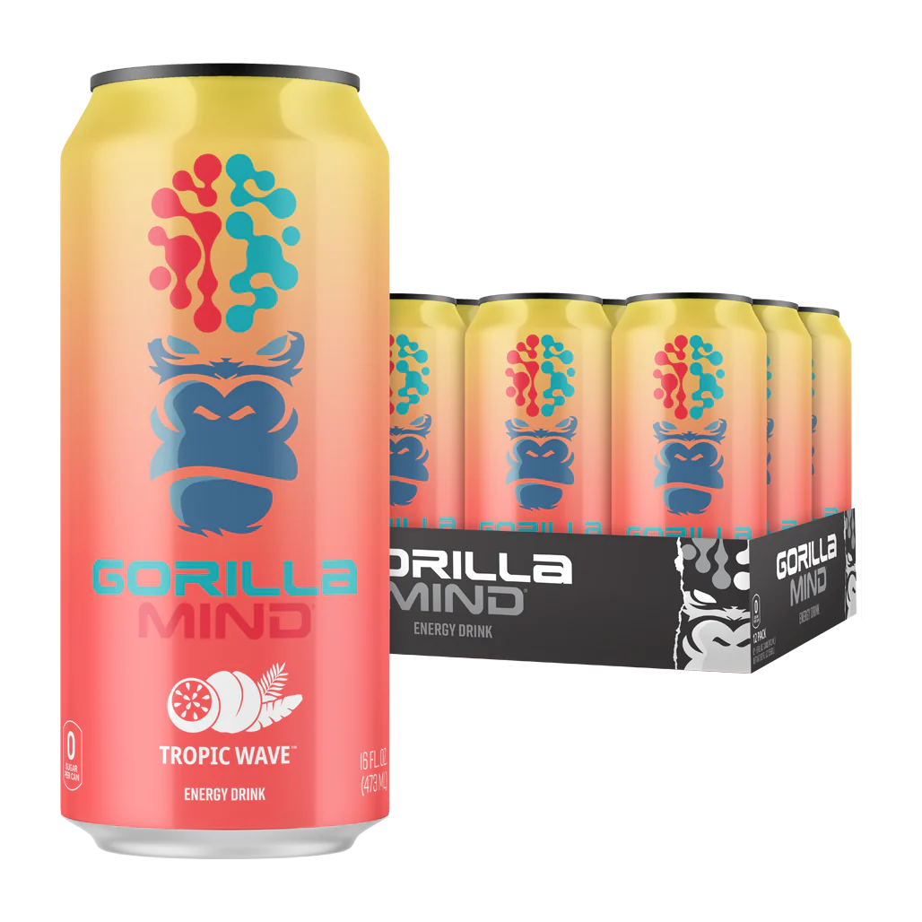 Gorilla Mind Energy Drink 12pk
