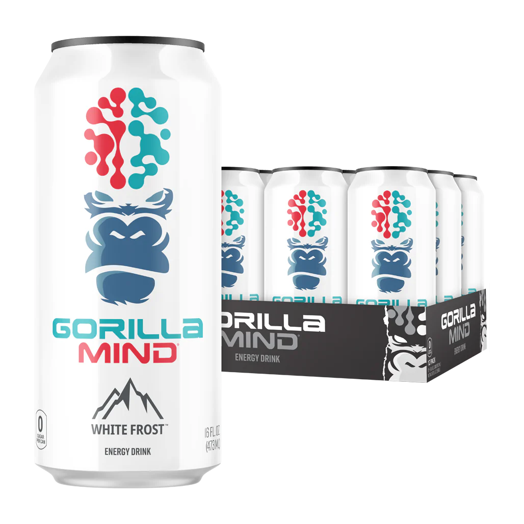 Gorilla Mind Energy Drink 12pk