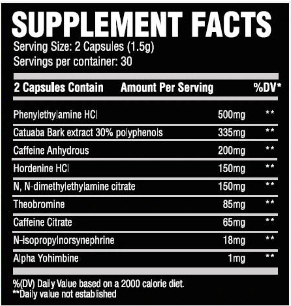 CHEMIX- Energy 60 Capsules - Krazy Muscle Nutrition vendor-unknownSQ7508413