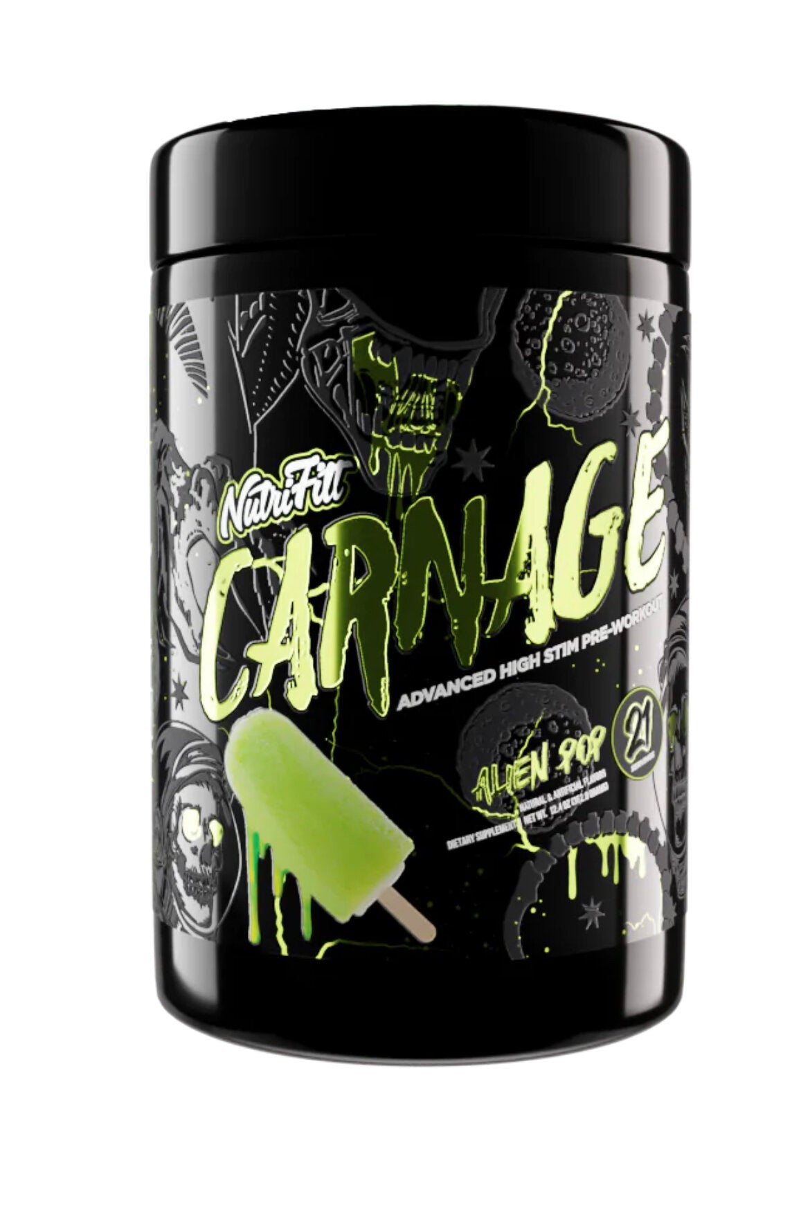 NutriFitt- Carnage- High Stim PreWorkout - Krazy Muscle Nutrition vendor-unknownSQ5974734