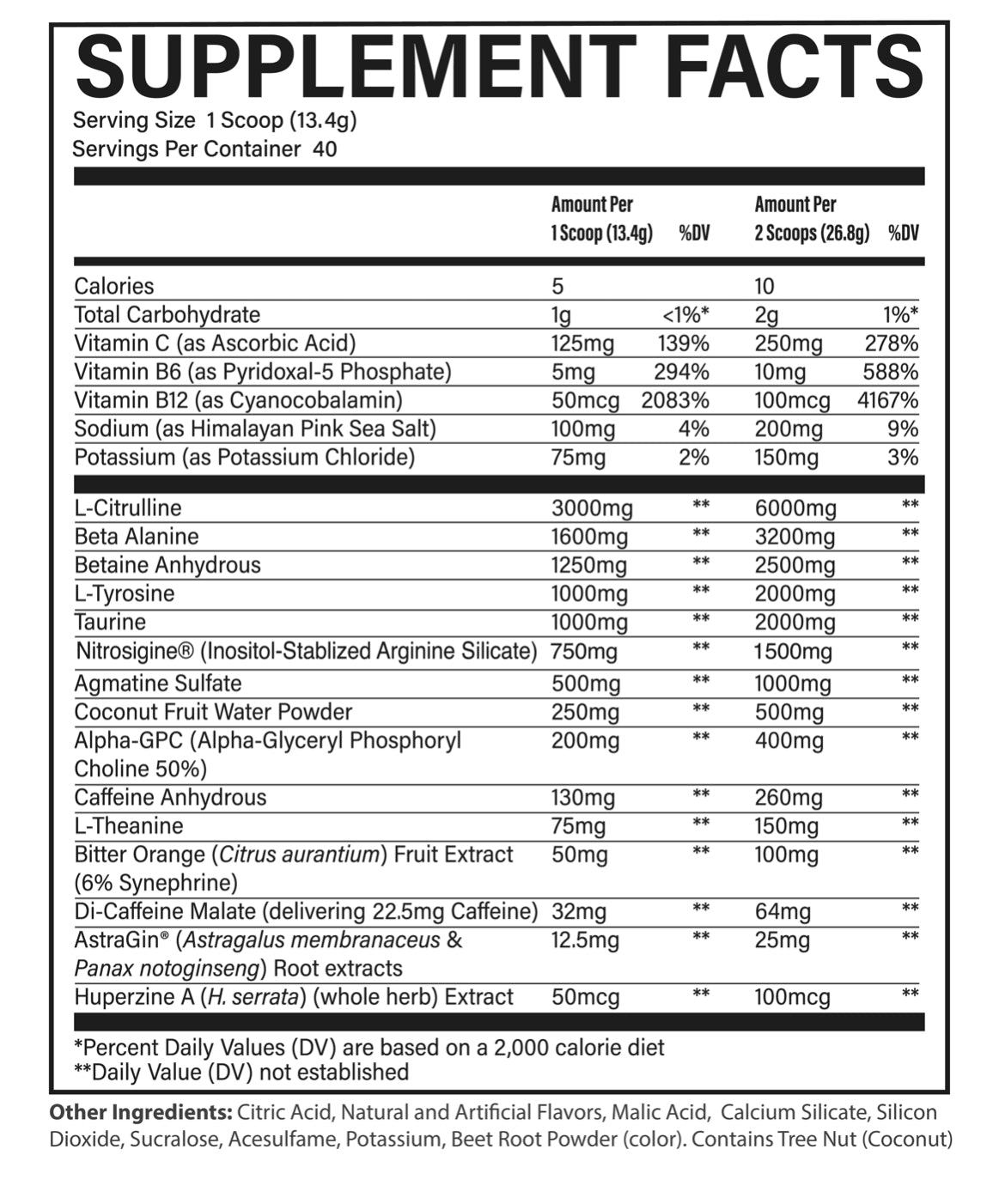 RawNutrition- Bum Thavage Pre - Krazy Muscle Nutrition Not specified10051