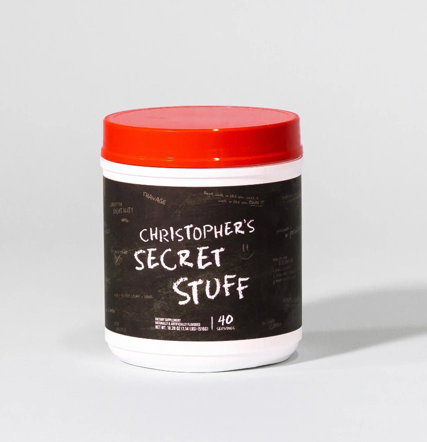 RawNutrition- Christopher’s Secret Stuff PreWorkout 40 Servings - Krazy Muscle Nutrition Krazy Muscle Nutrition10112
