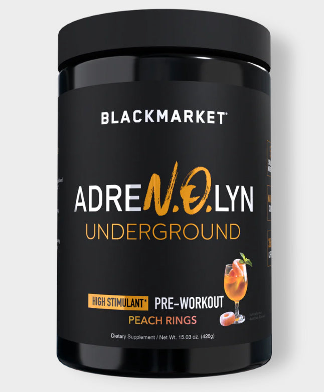 BlackMarketLabs- Adrenolyn- Underground- High Intensity PreWorkout 25 Servings