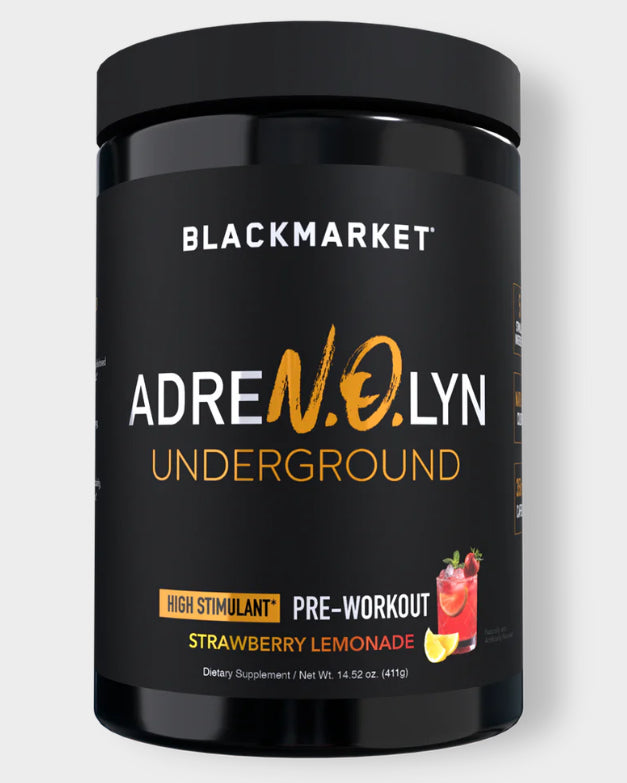 BlackMarketLabs- Adrenolyn- Underground- High Intensity PreWorkout 25 Servings