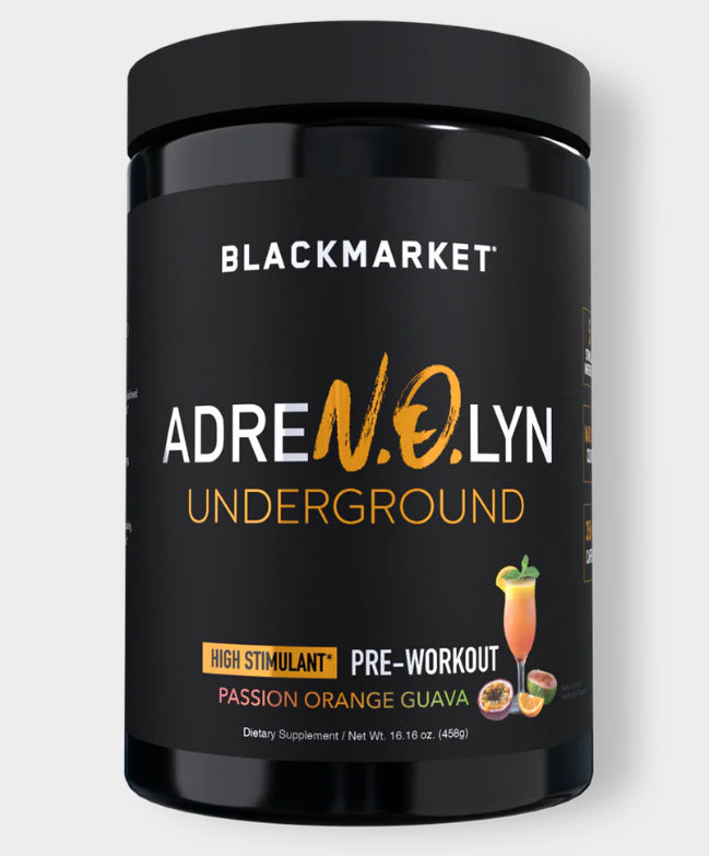 BlackMarketLabs- Adrenolyn- Underground- High Intensity PreWorkout 25 Servings