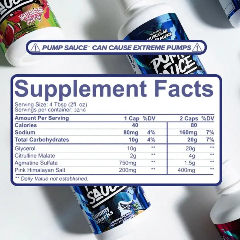 Pump Sauce -Liquid Pump PWO additive