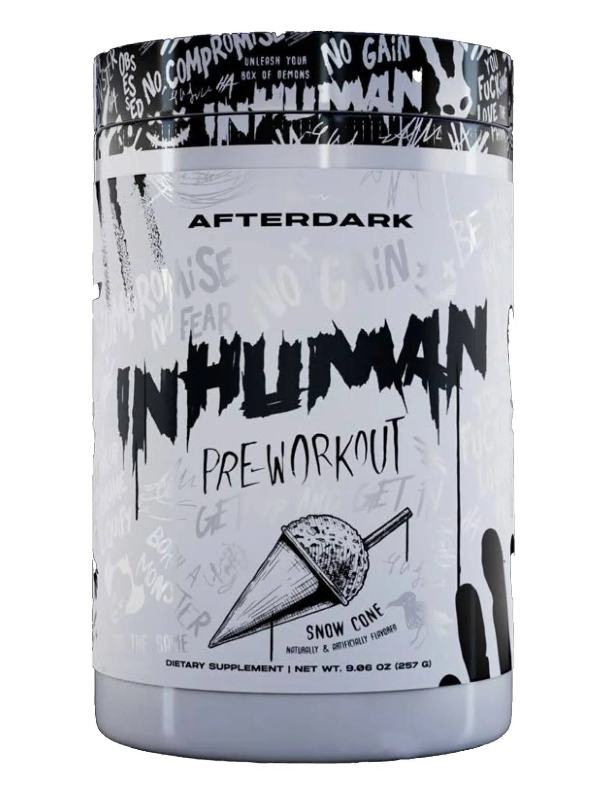 AfterDark- Inhuman PreWorkout 21 Servings - Krazy Muscle Nutrition Krazy Muscle Nutrition10055