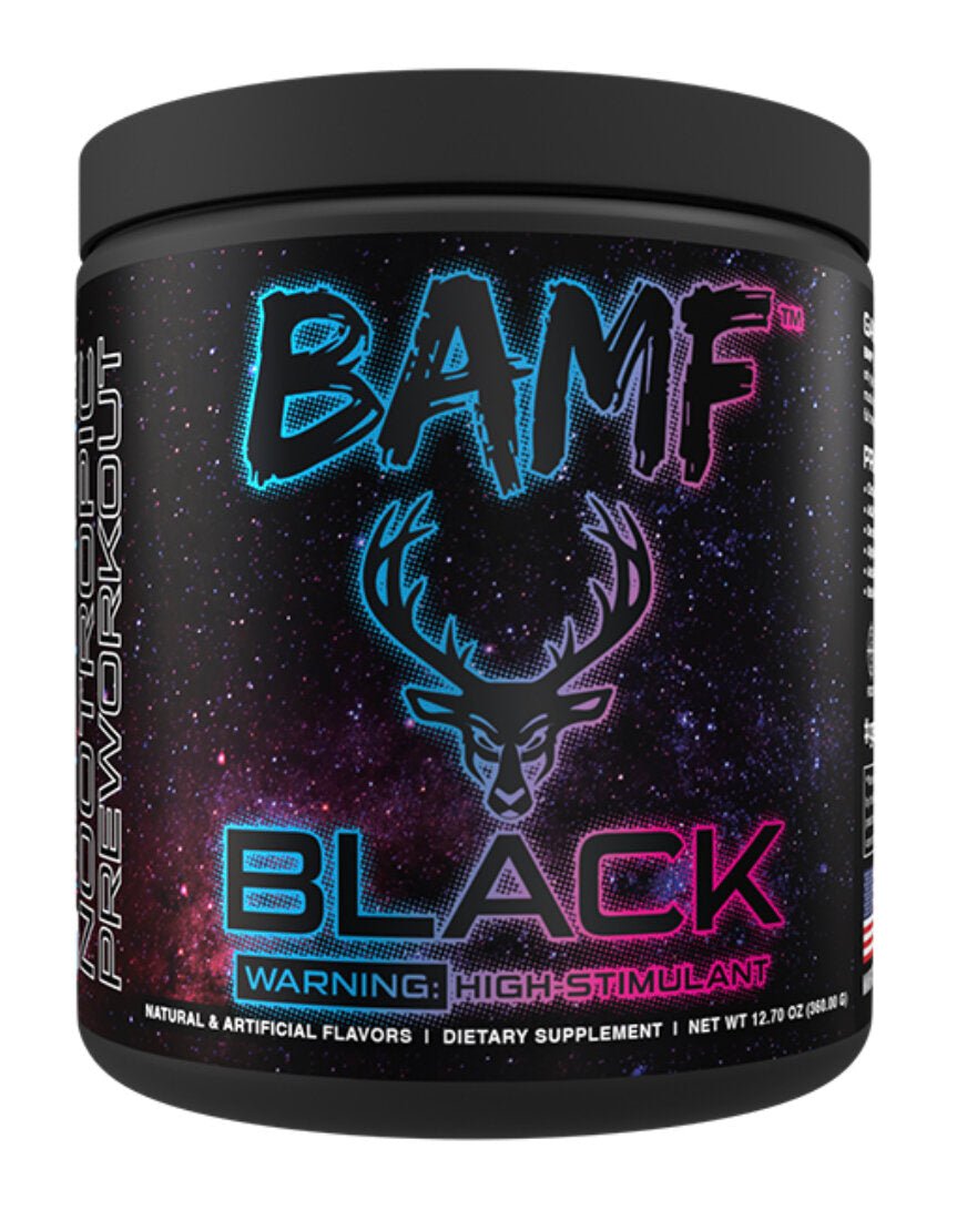 Bucked UP- BAMF Black- High Stim Nootropic PreWorkout - Krazy Muscle Nutrition vendor-unknownSQ4186163