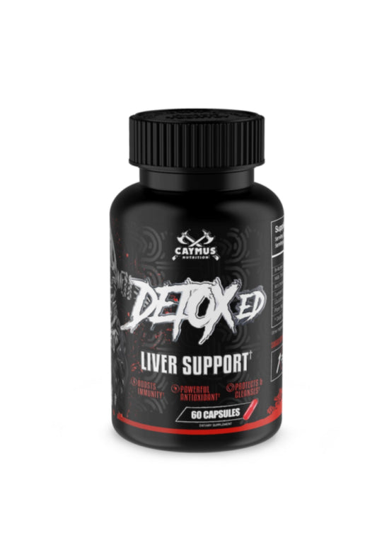 CaymusNutrition- Detoxed Liver Support 60 Capsules - Krazy Muscle Nutrition Krazy Muscle Nutrition10086