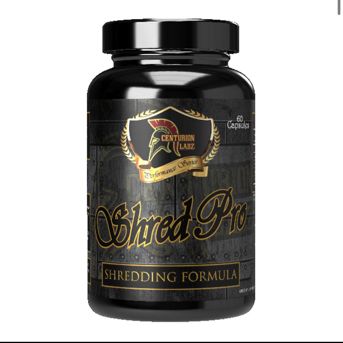 CenturionLabz- ShredPro Shredding Formula 60 Capsules - Krazy Muscle Nutrition vendor-unknownSQ8574044