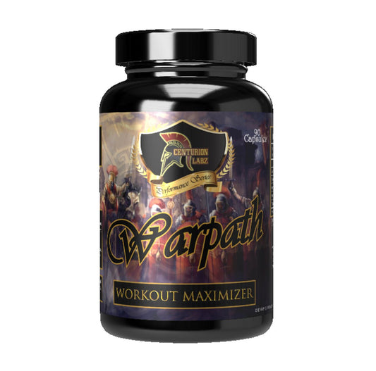 CenturionLabz- Warpath- Workout Maximizer 90 Capsules - Krazy Muscle Nutrition Krazy Muscle Nutrition10099