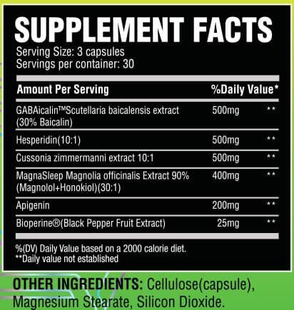 CHEMIX- Sleep 90 Capsules - Krazy Muscle Nutrition vendor-unknownSQ1676137