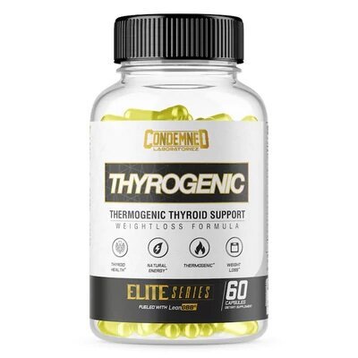 CondemnedLabz- Thyrogenic- Thyroid Support 60 Capsules - Krazy Muscle Nutrition Not specifiedSQ2565211