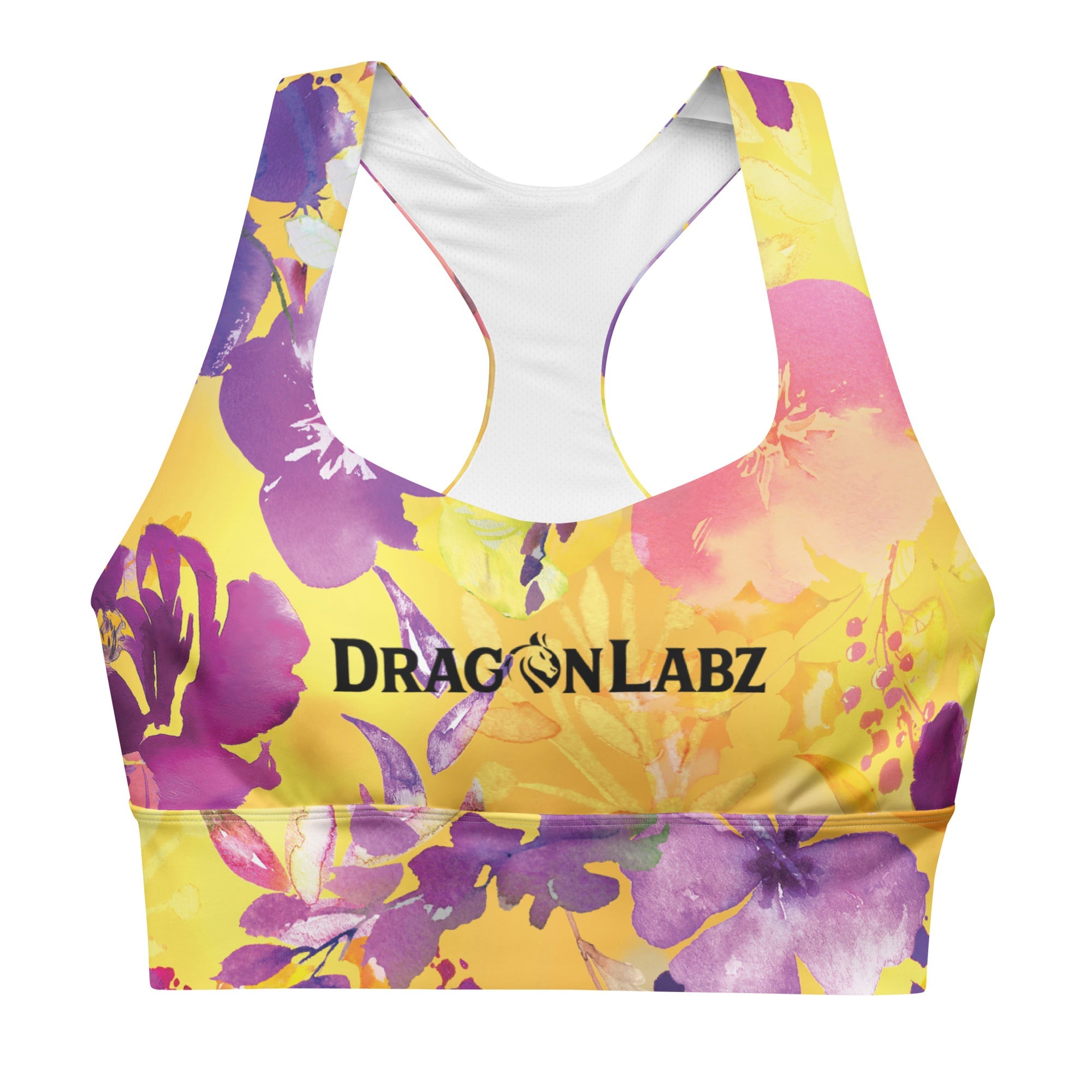 DragonLabz Floral Sports Bra - Krazy Muscle Nutrition Krazy Muscle Nutrition8877730_12290