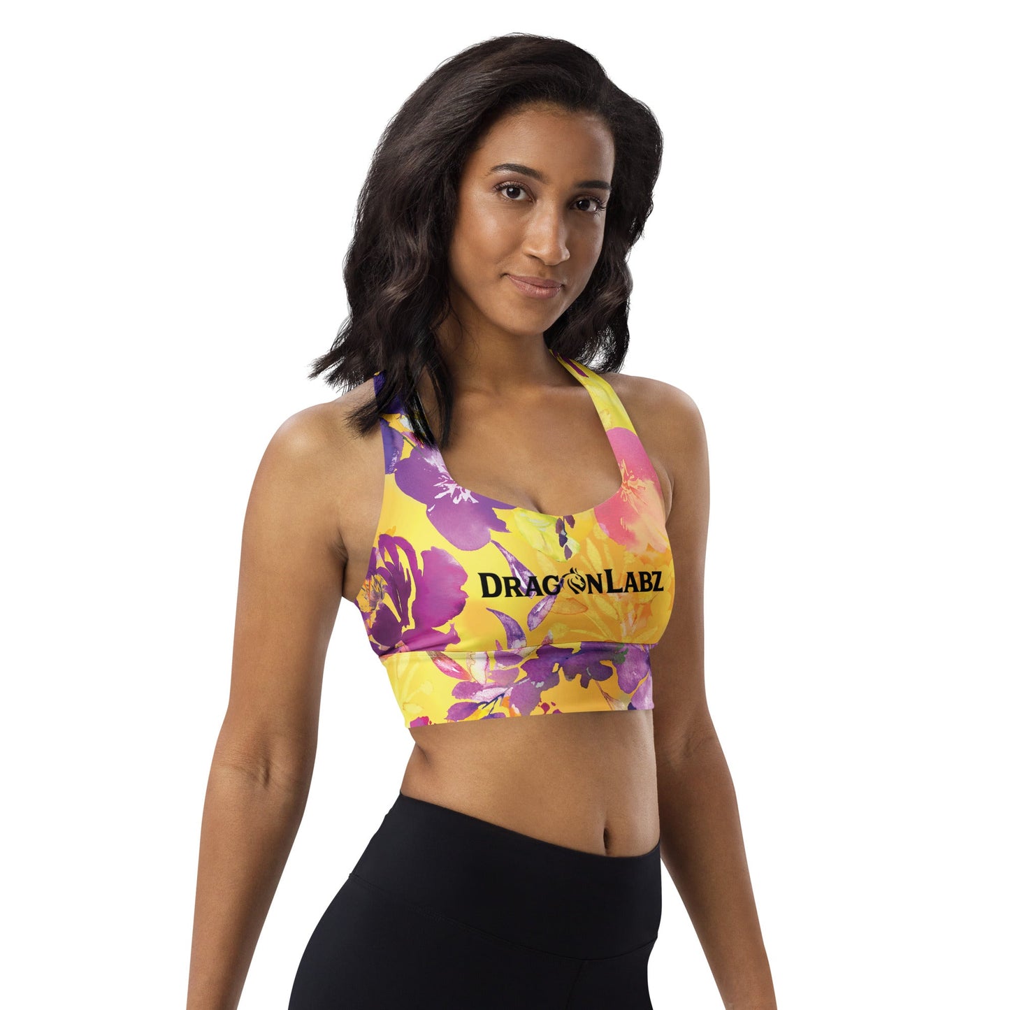 DragonLabz Floral Sports Bra - Krazy Muscle Nutrition Krazy Muscle Nutrition8877730_12290