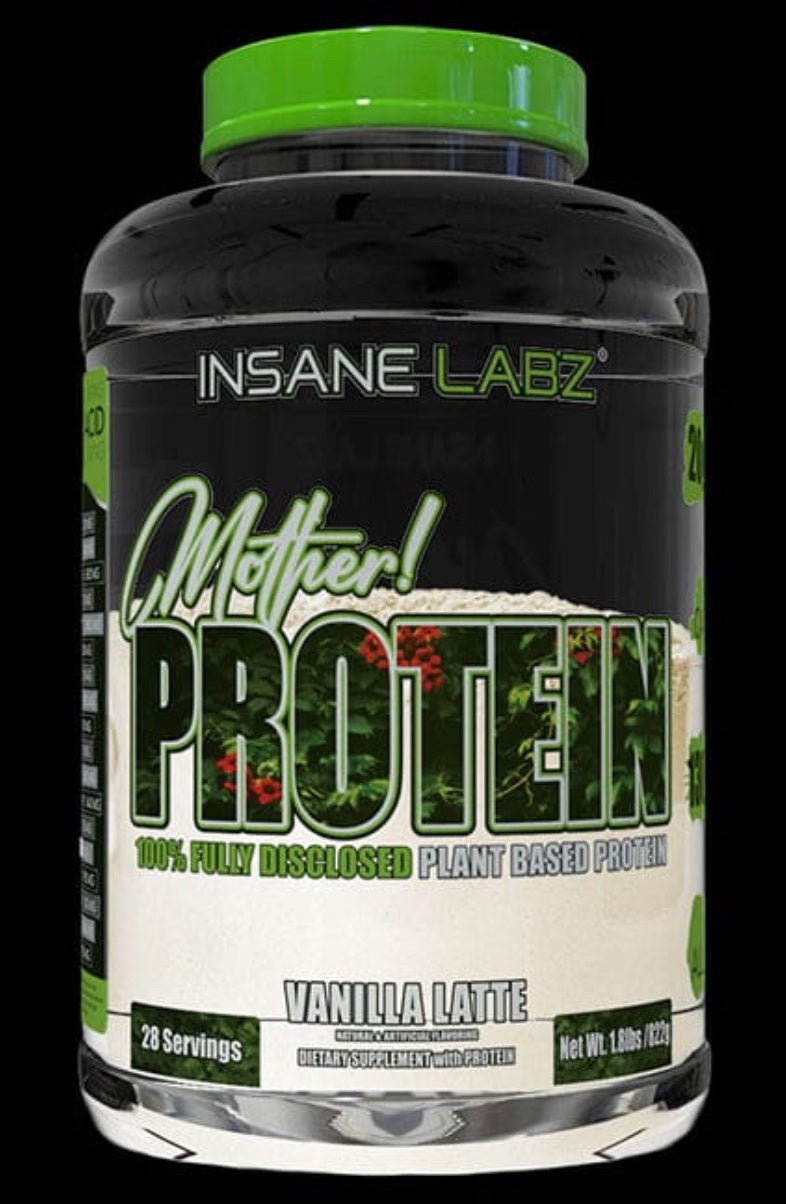 InsaneLabz- Mother! Protein Plant Based 28 Serv - Krazy Muscle Nutrition Not specified10176