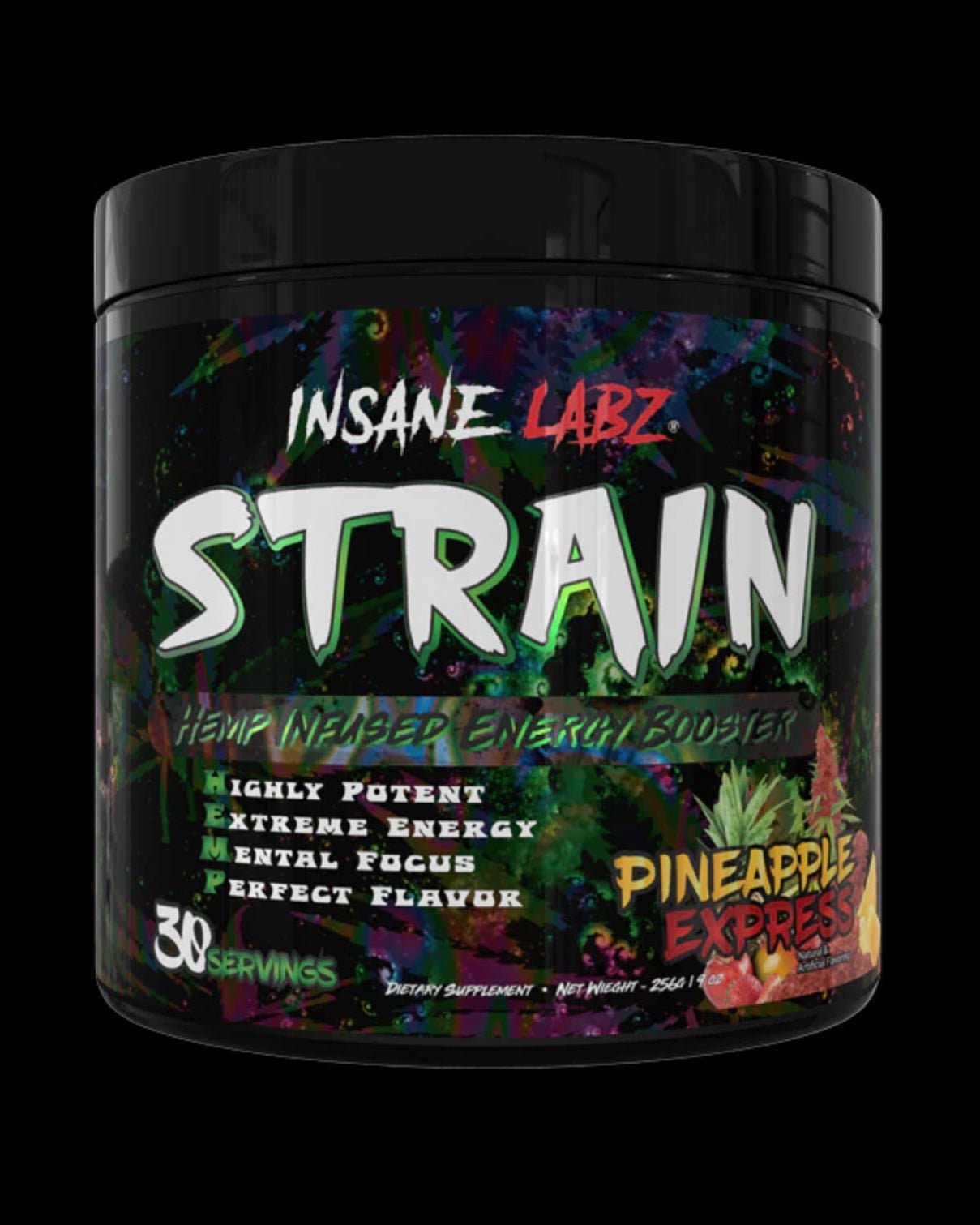 InsaneLabz- Strain Pre Workout - Krazy Muscle Nutrition Not specified040232229152