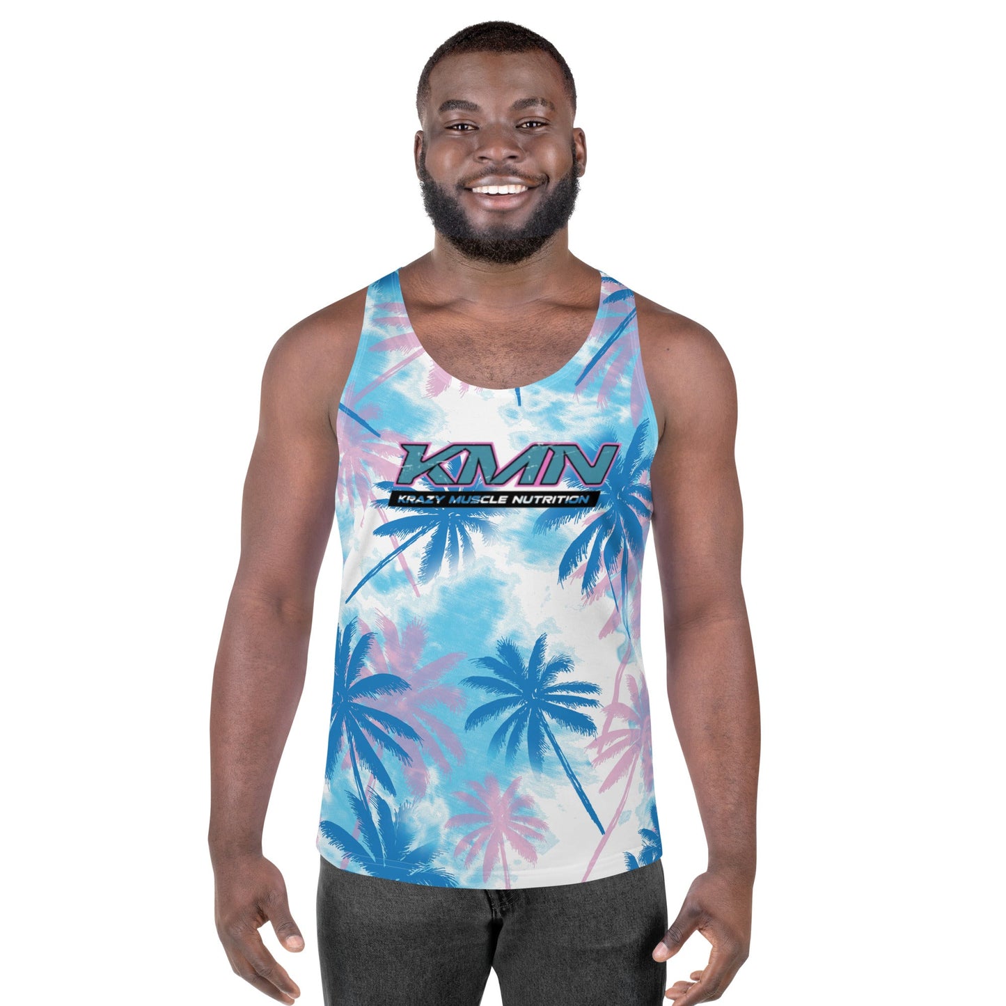 KMN Beach Vibes Tank - Krazy Muscle Nutrition Krazy Muscle Nutrition5389585_9049