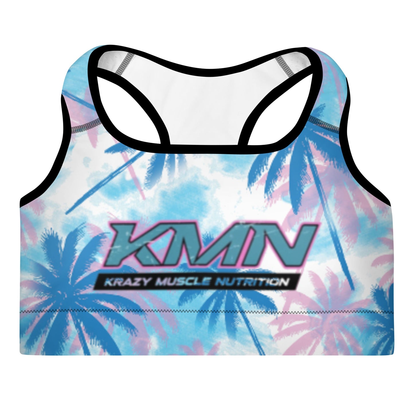 KMN FL Vibes Padded Sports Bra/Tank Top - Krazy Muscle Nutrition Krazy Muscle Nutrition6867953_10862