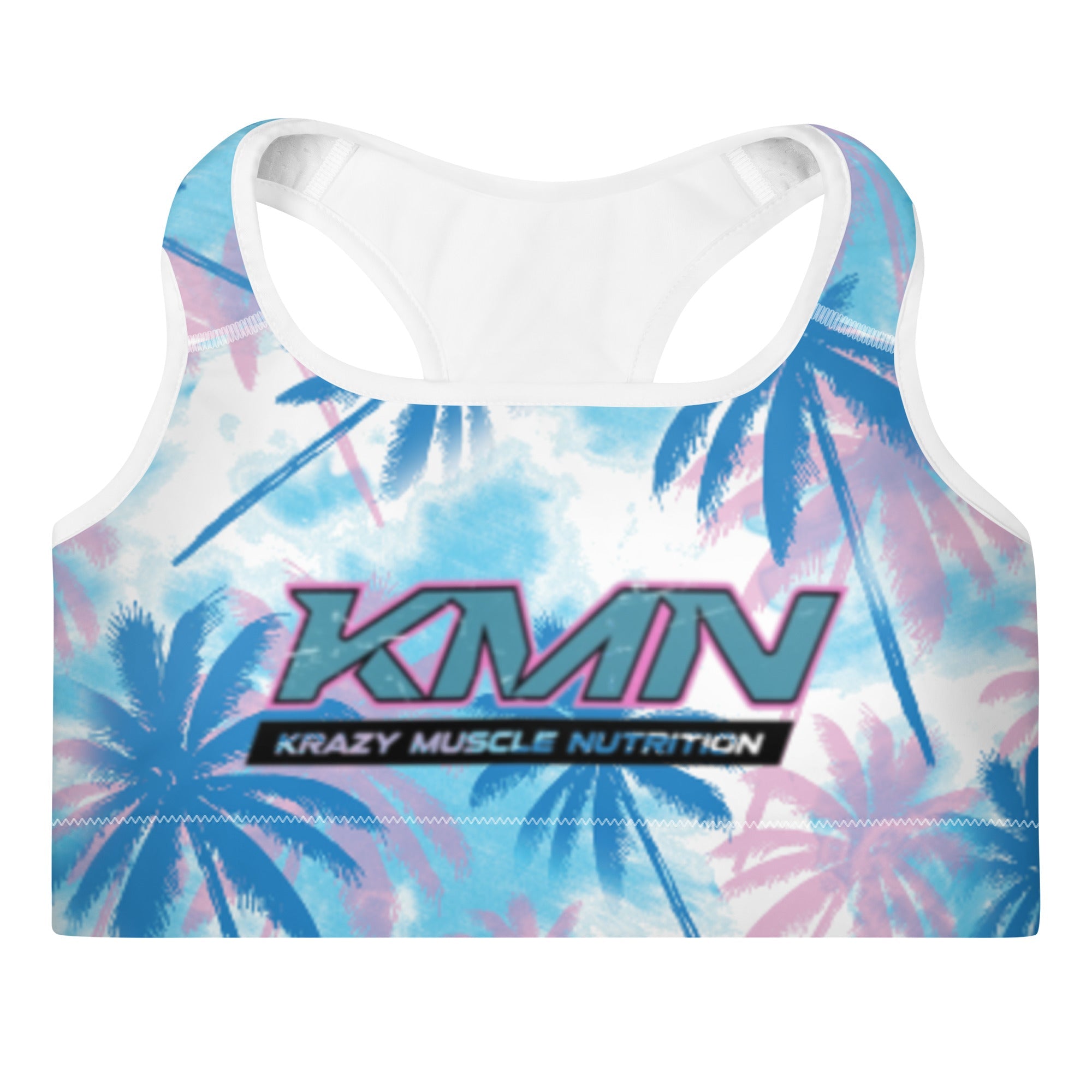 KMN FL Vibes Padded Sports Bra/Tank Top - Krazy Muscle Nutrition Krazy Muscle Nutrition6867953_10868