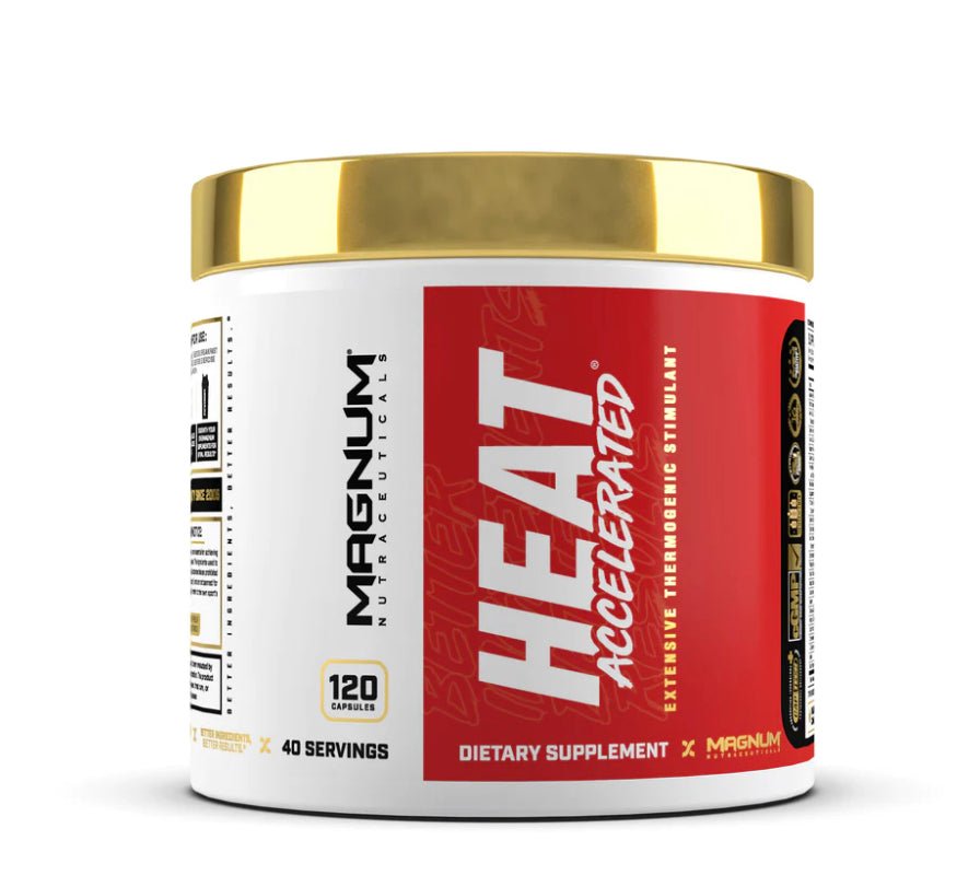 Magnum- HEAT Accelerated 120 Capsules - Krazy Muscle Nutrition Not specified10028