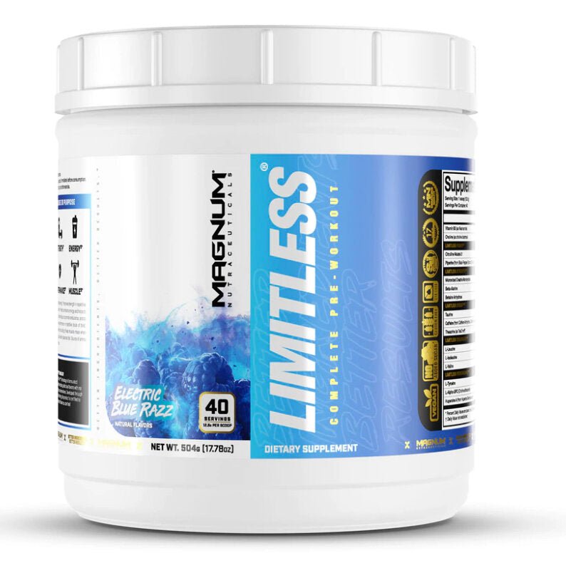 Magnum- Limitless-PreWorkout 40 Servings - Krazy Muscle Nutrition vendor-unknownSQ7221544