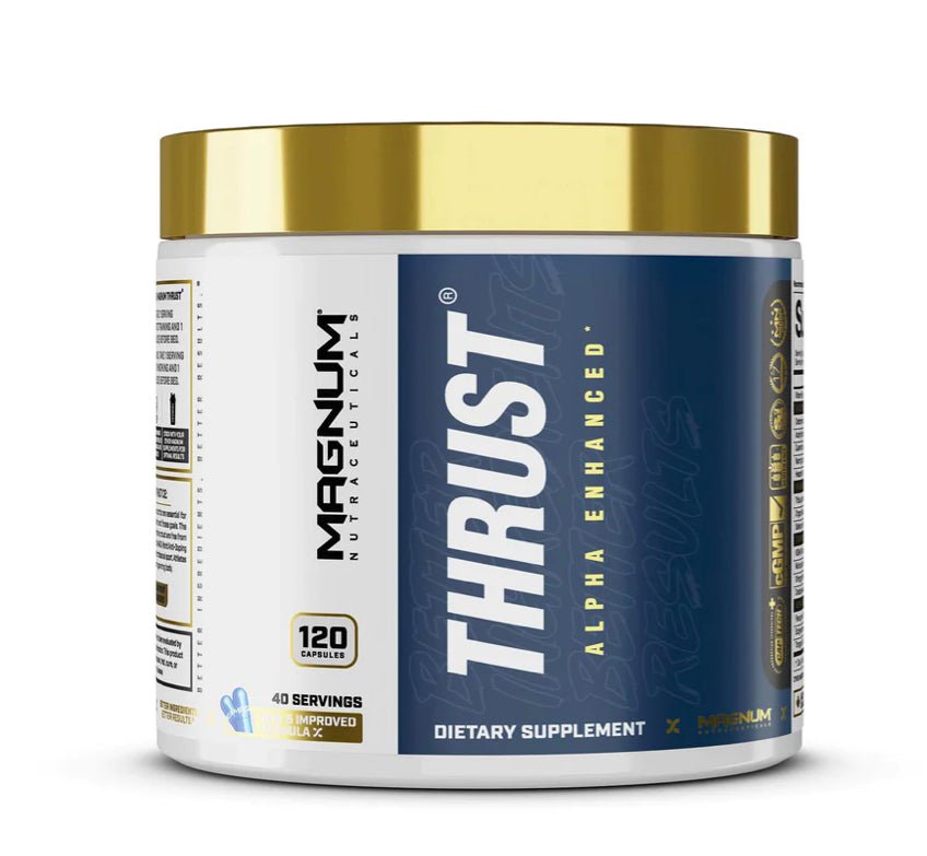 Magnum- Thrust- Alpha Enhanced 120 Capsules - Krazy Muscle Nutrition vendor-unknownSQ7997297