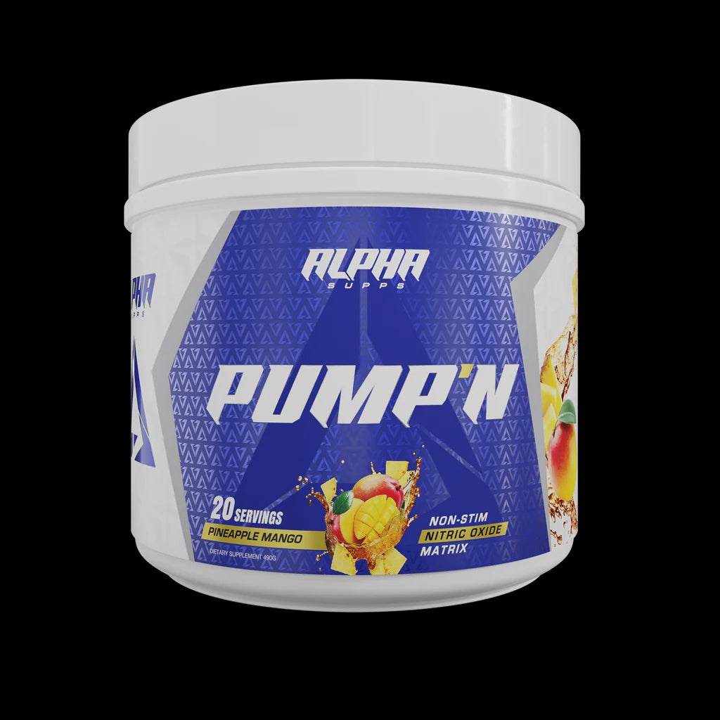 Alpha Supps - Pump'n - Zero Caffeine Pre Workout Formula