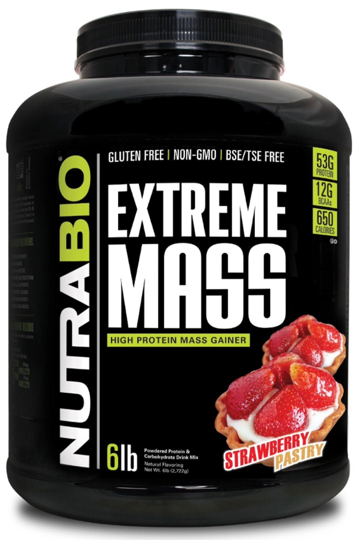 NutraBio- Extreme Mass Gainer 6 LB - Krazy Muscle Nutrition vendor-unknownSQ6166415