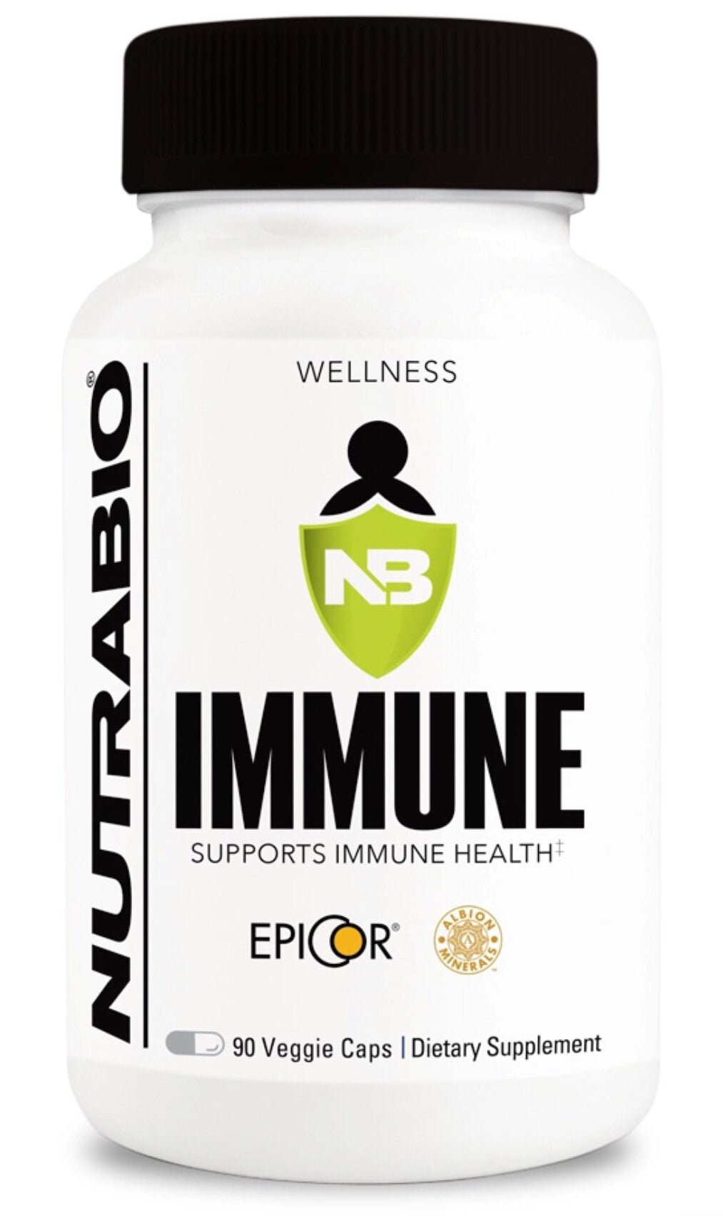 NutraBio- Immune Support 90 Veggie Capsules - Krazy Muscle Nutrition vendor-unknownSQ1271806