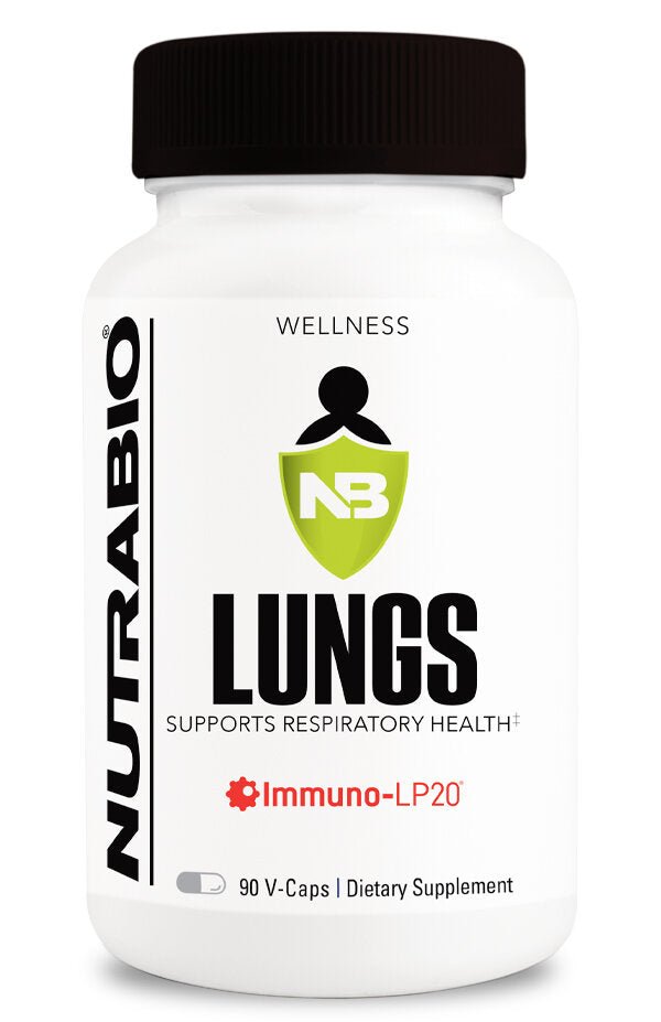 NutraBio- Lungs 90 caps - Krazy Muscle Nutrition Not specifiedSQ1455583