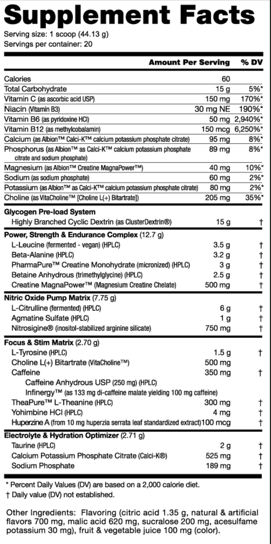 NutraBio- Pre Extreme 20 Servings - Krazy Muscle Nutrition Sport Life10174