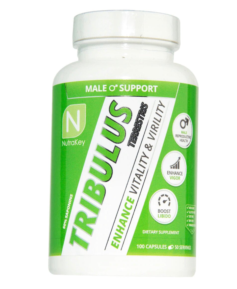 NutraKey-Tribulus Terrestris- Enhance Vitality &Virility 100 Capsules - Krazy Muscle Nutrition vendor-unknownSQ8499186