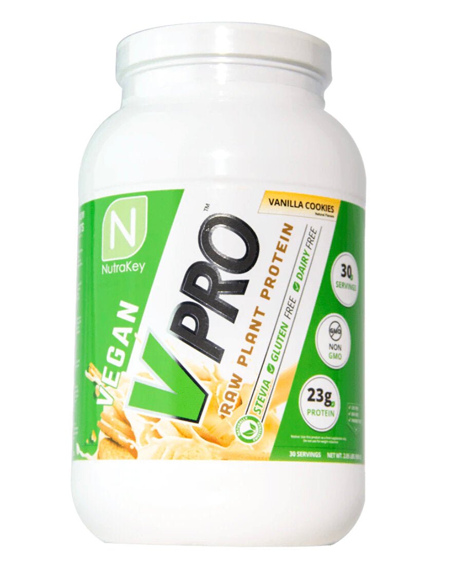 NutraKey- VPro Raw Plant Protein 30 Servings - Krazy Muscle Nutrition Not specifiedSQ1249473