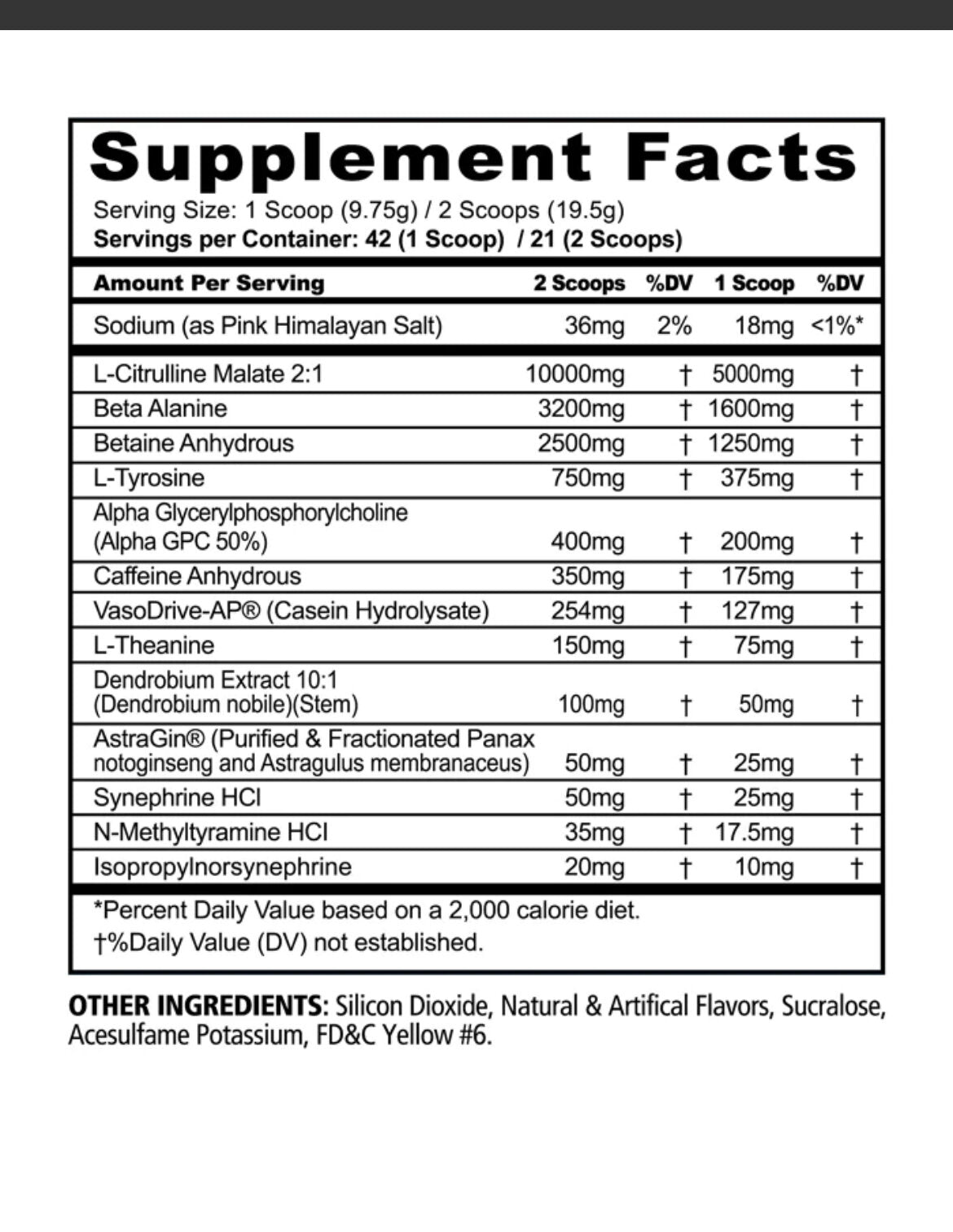 PandaSupps- Pandamic PHOENIX PreWorkout - Krazy Muscle Nutrition vendor-unknownSQ3654214-01