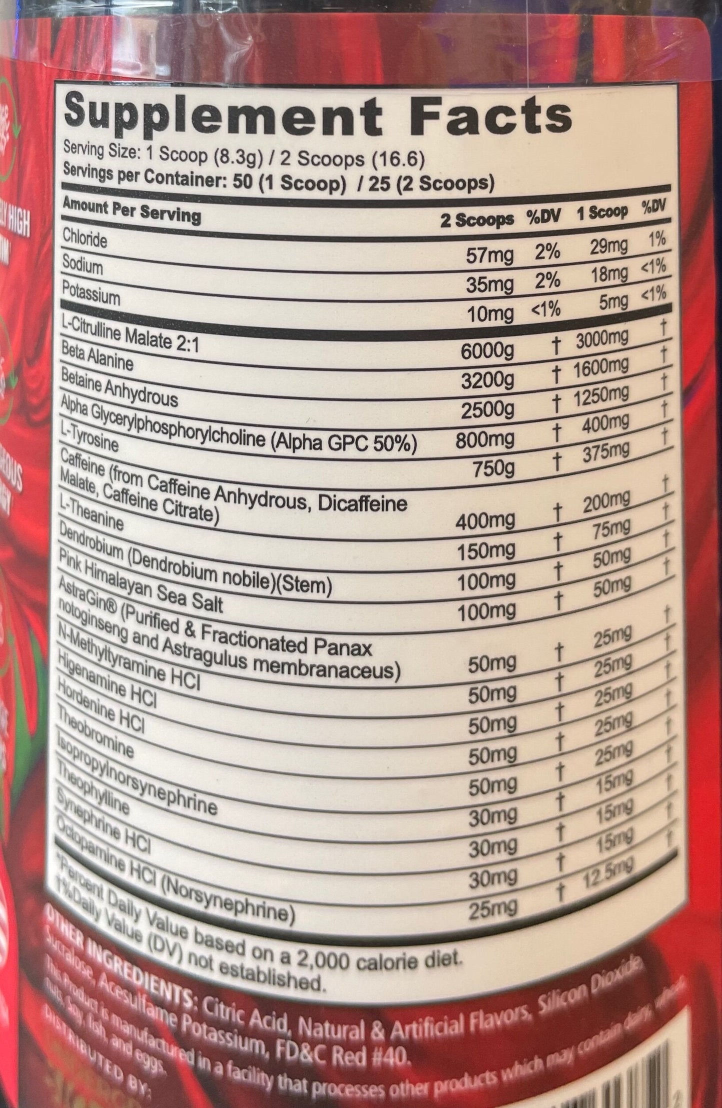 PandaSupps- Rampage- Extreme PreWorkout - Krazy Muscle Nutrition vendor-unknownSQ2078405