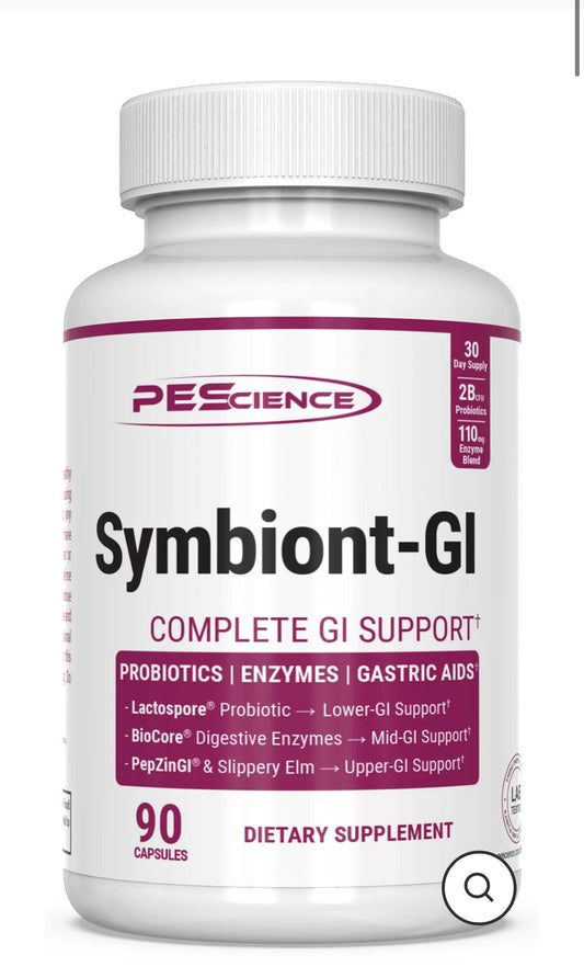 PEScience- Symbiont-GI 90 Capsules - Krazy Muscle Nutrition vendor-unknownSQ8109393