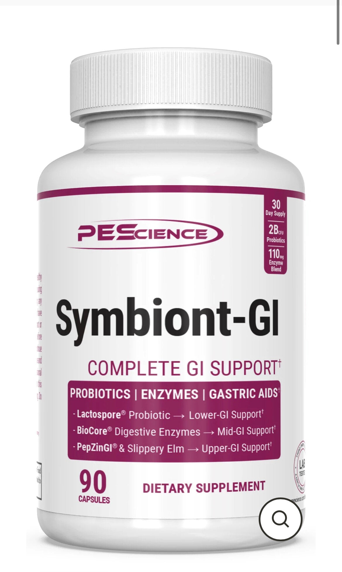 PEScience- Symbiont-GI 90 Capsules - Krazy Muscle Nutrition vendor-unknownSQ8109393