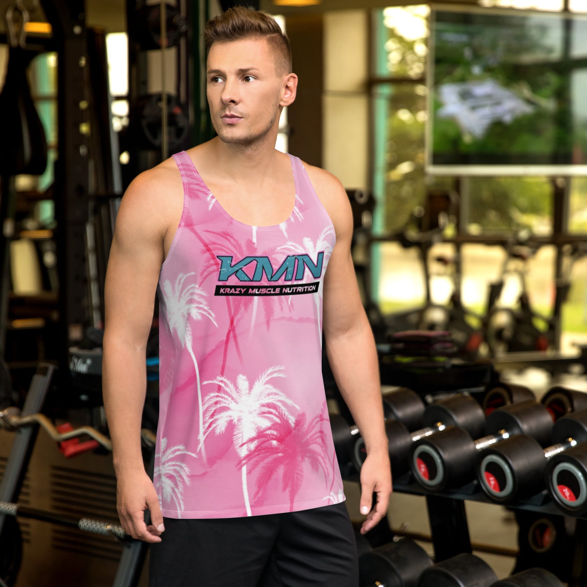 Pink Vibes Tank - Krazy Muscle Nutrition Krazy Muscle Nutrition8773988_9049