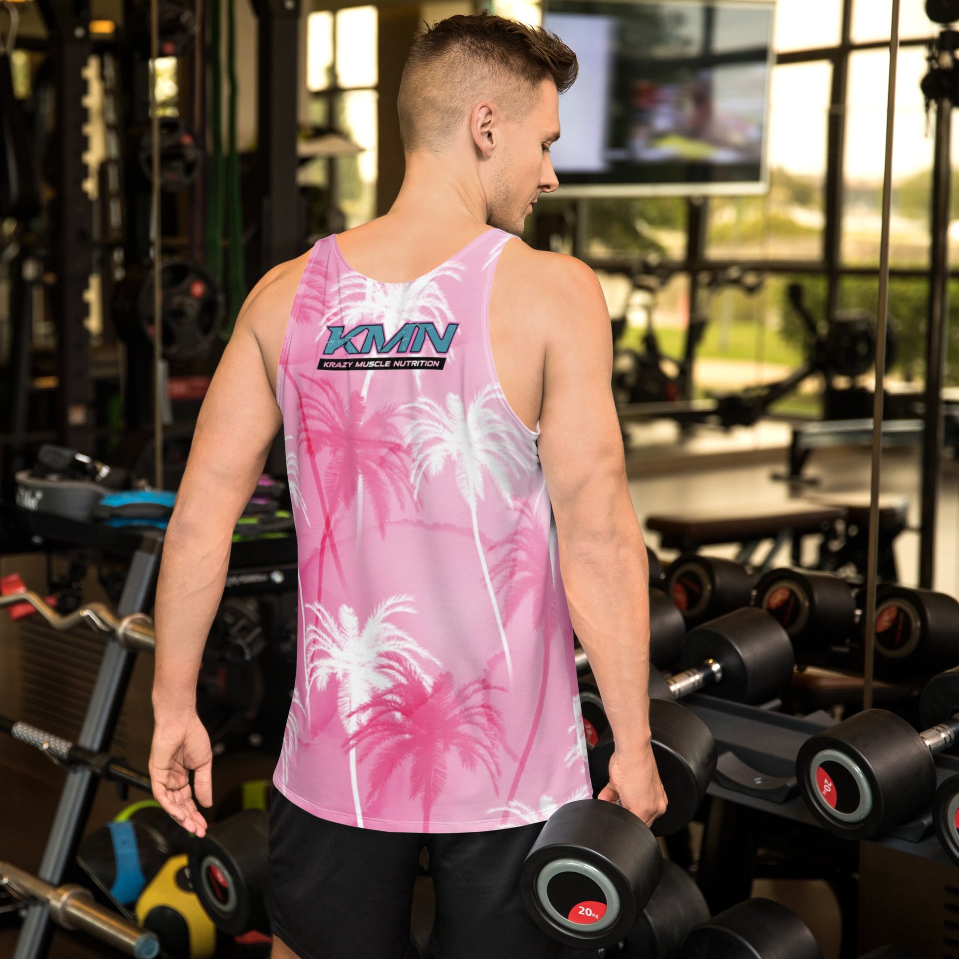 Pink Vibes Tank - Krazy Muscle Nutrition Krazy Muscle Nutrition8773988_9049