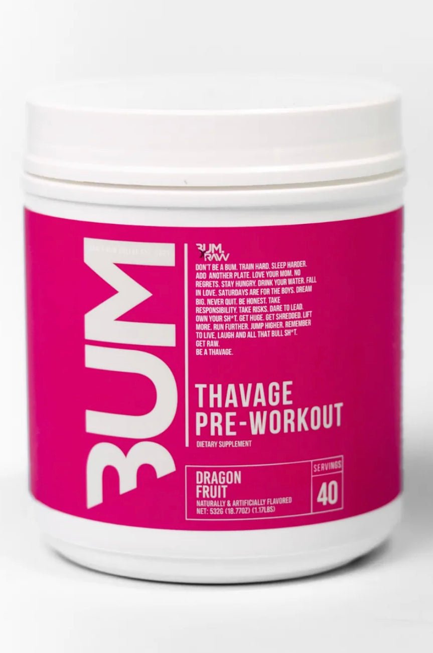 RawNutrition- Bum Thavage Pre - Krazy Muscle Nutrition Not specified10051