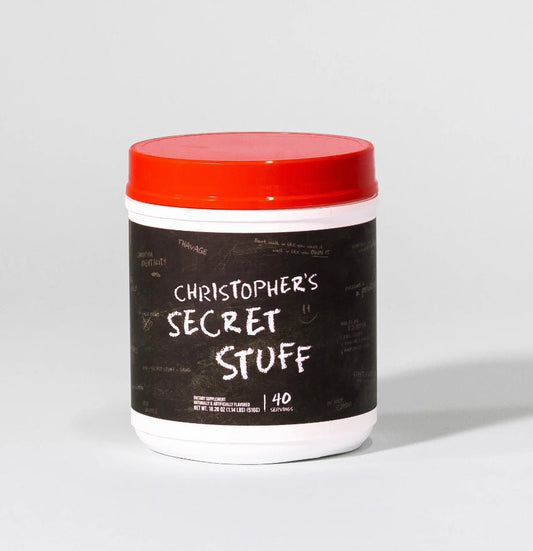 RawNutrition- Christopher’s Secret Stuff PreWorkout 40 Servings - Krazy Muscle Nutrition Krazy Muscle Nutrition10112