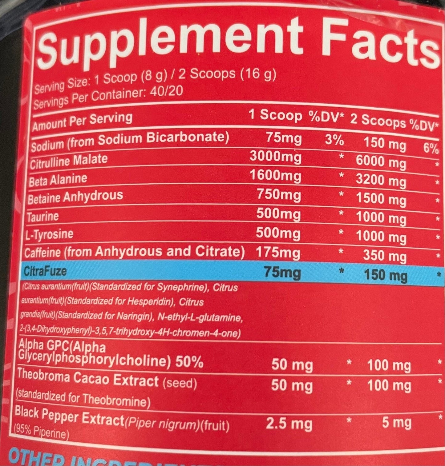 ReppSports- Broken Arrow Pre-Workout 40 Servings - Krazy Muscle Nutrition vendor-unknownSQ1108841