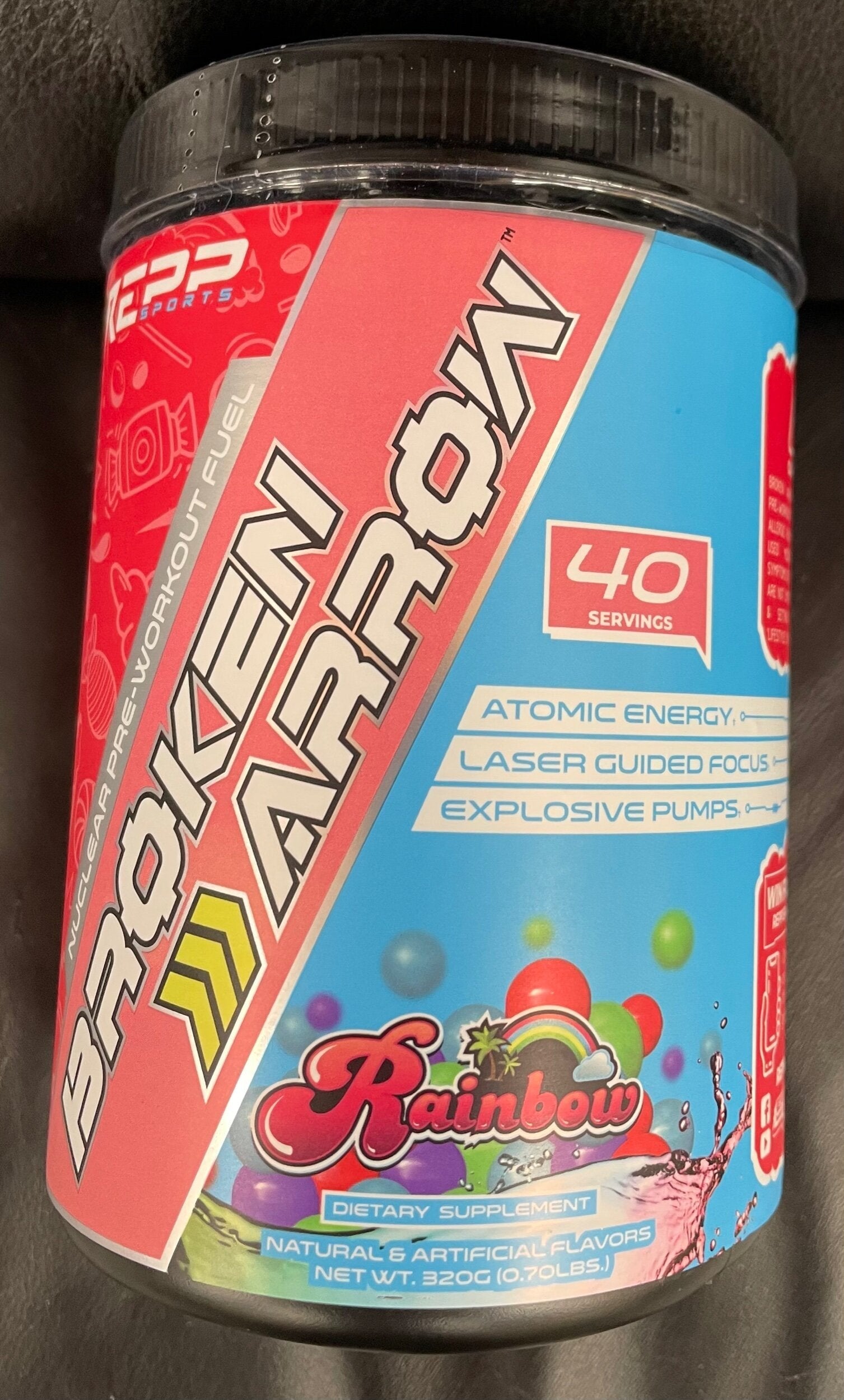 ReppSports- Broken Arrow Pre-Workout 40 Servings - Krazy Muscle Nutrition vendor-unknownSQ1108841