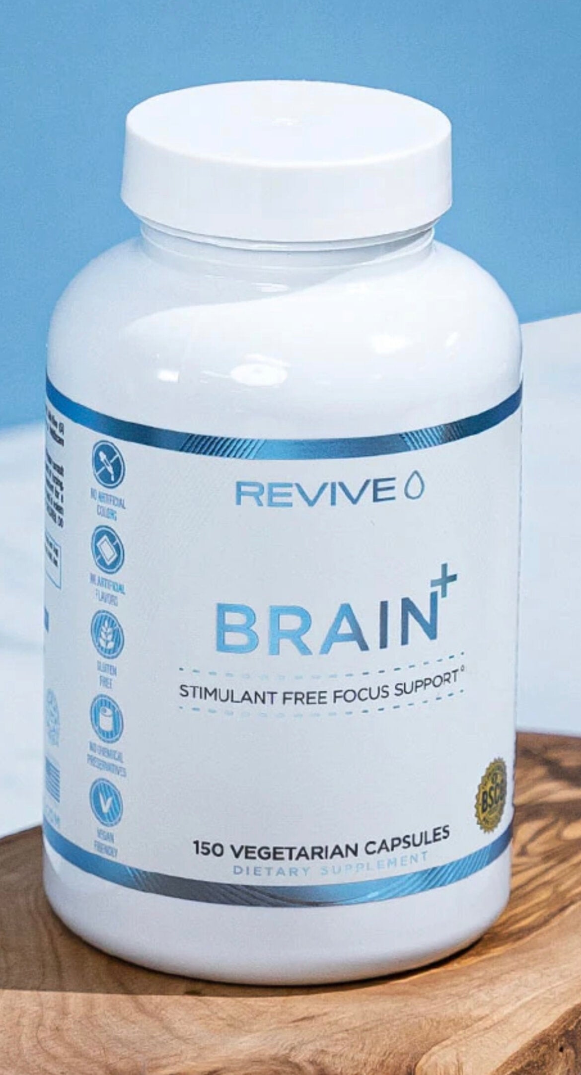 REVIVE- Brain+ Focus Support 120 Veggie Capsules - Krazy Muscle Nutrition vendor-unknownSQ4738536