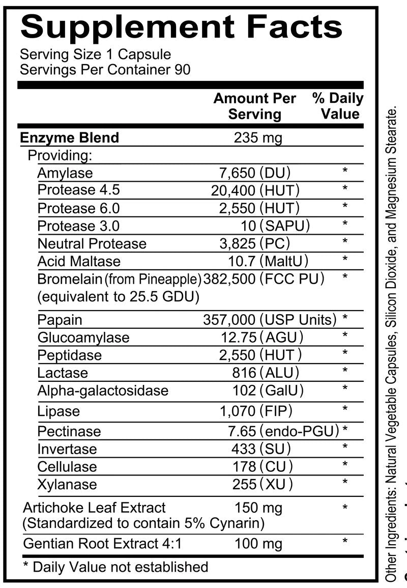 REVIVE- Digest Aid 90 Veggie Capsules - Krazy Muscle Nutrition vendor-unknownSQ1882274