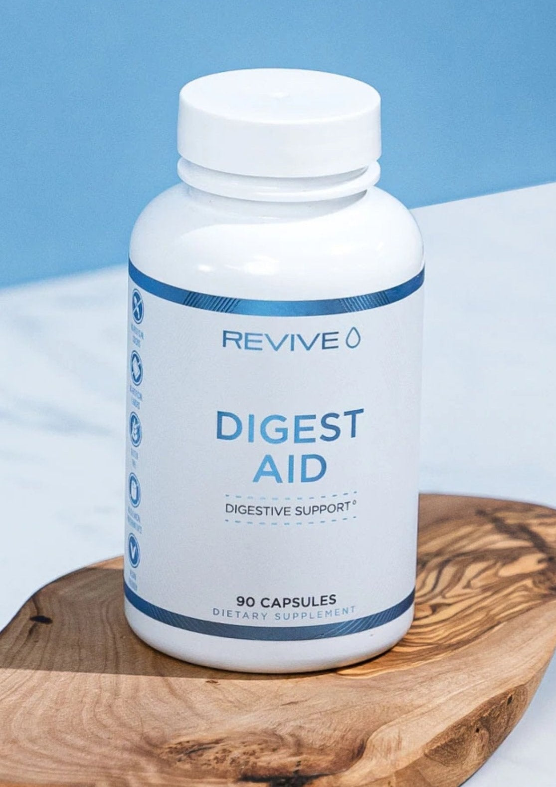 REVIVE- Digest Aid 90 Veggie Capsules - Krazy Muscle Nutrition vendor-unknownSQ1882274